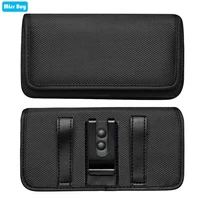 universal phone pouch case for xiaomi mi 11 ultra redmi note 9 10s pro max 9s 9a 9c 8 cover holster belt oxford cloth waist bag