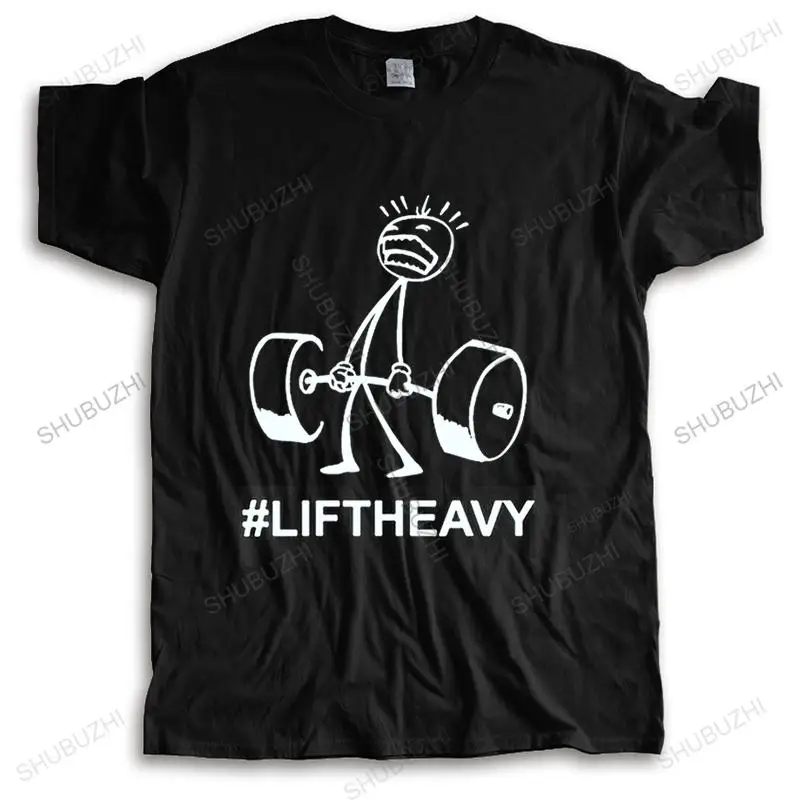 

man summer t-shirt LEVANTAR PESADO CAMISA Gymmer powerlifting aptidão deadlift treino engraçado motivacional unisex teeshirt