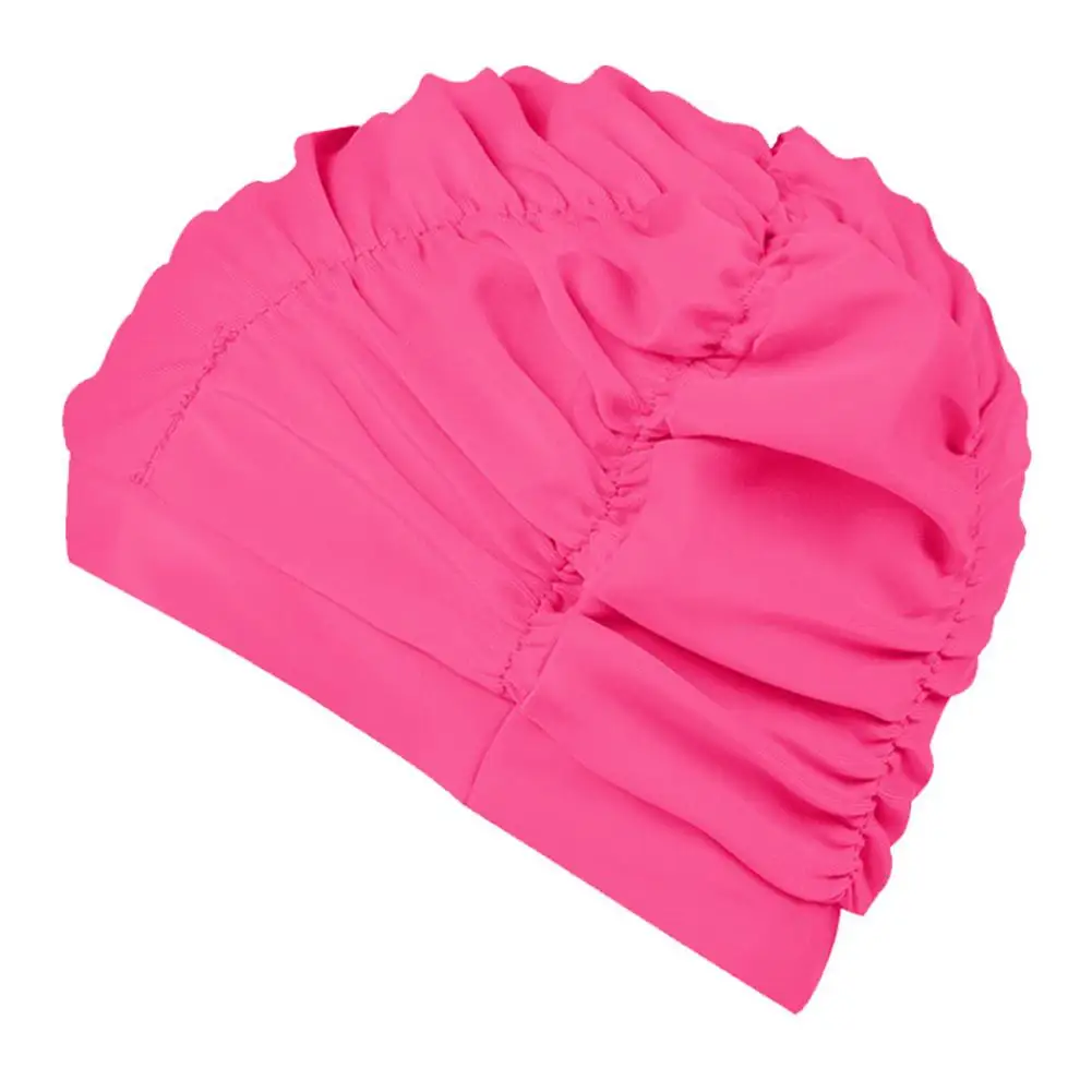 

Adults Swimming Caps Men Women Long Hair Waterproof Swim Pool Cap Ear Protect Large Natacion Badmuts Silicone Diving Hat