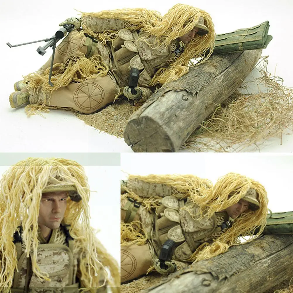 

1 : 6 Field Military Combat Action Doll Model Movable Simulation Toy Joint Weapon Decoration Model Soldier Simulation Milit G4Z7