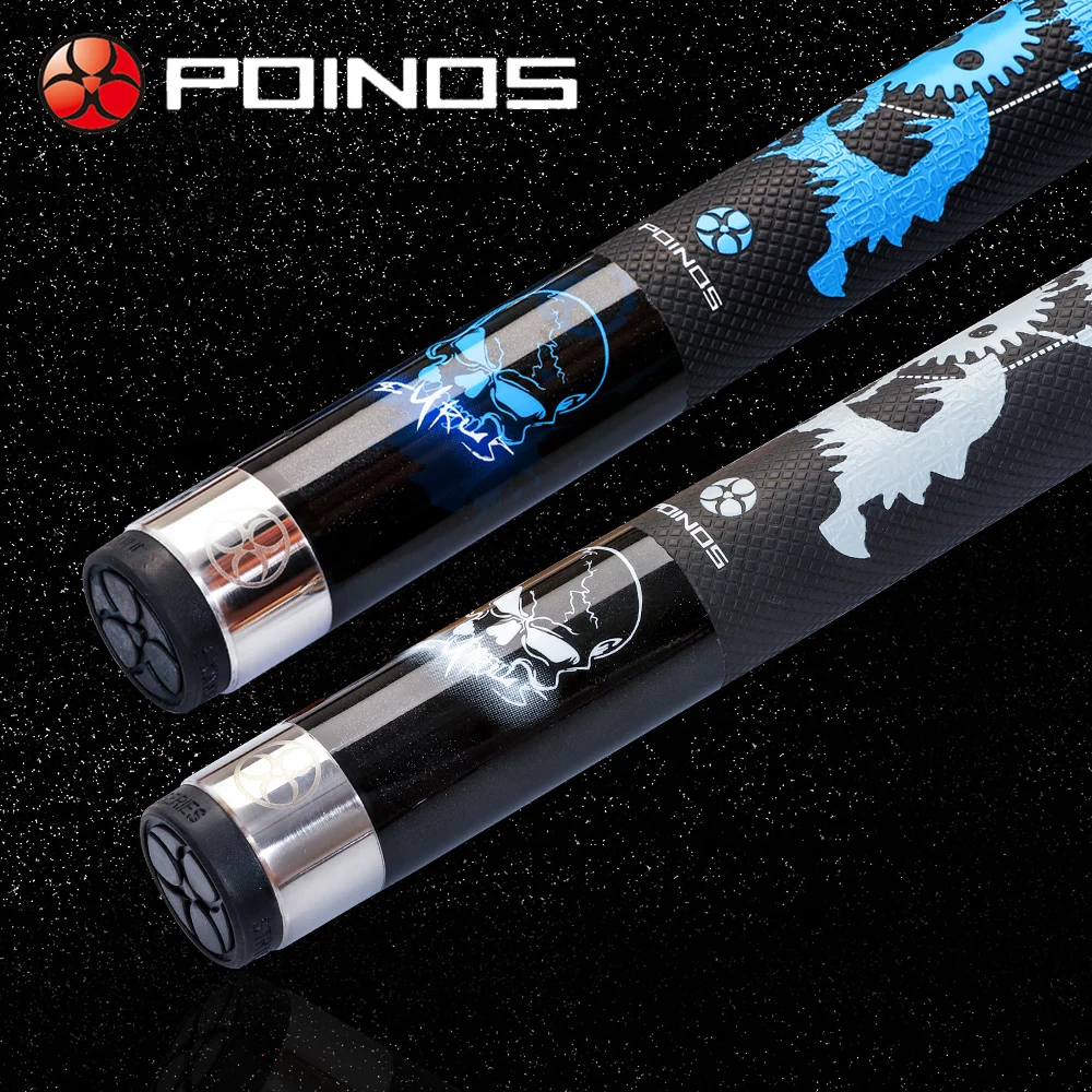 Бильярдный Кий POINOS серии KL 13 мм черный бакелитовый наконечник твердый клен 2