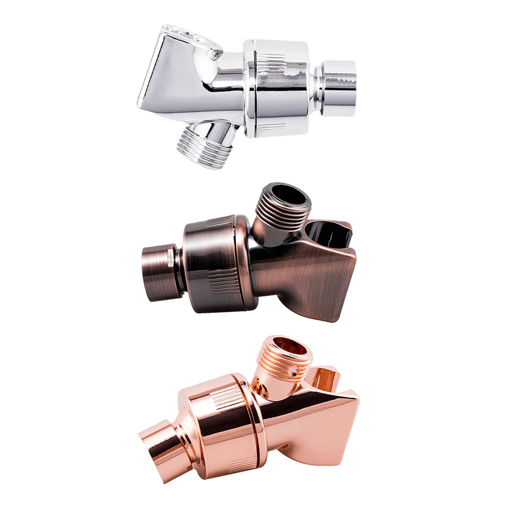 

Handheld Showerhead Holder Wall Mounted Rotatable Bracket Punch-free Reusable Sprayer Stand Support Copper Ball