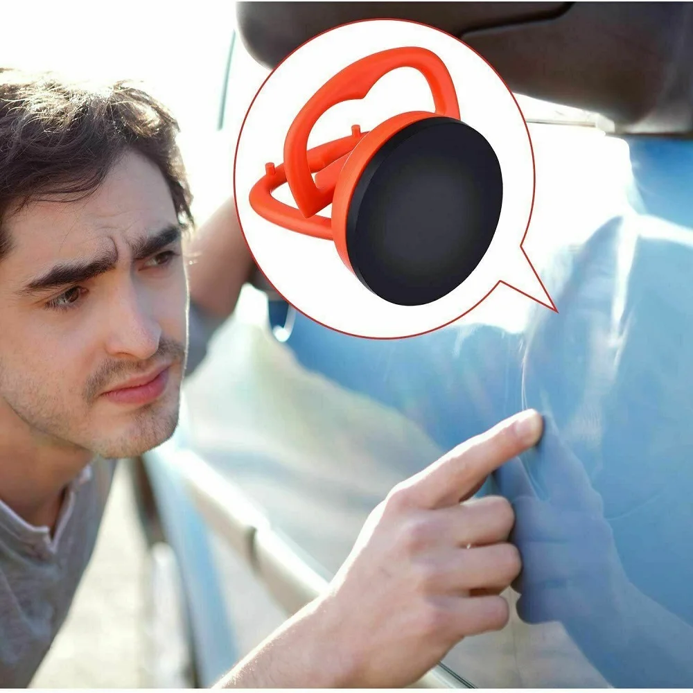 2PCS Portable Mini Automotive Dent Puller Car Repair Suction Cup 30kg Max Weight Bodywork Damage Panel Accessories |