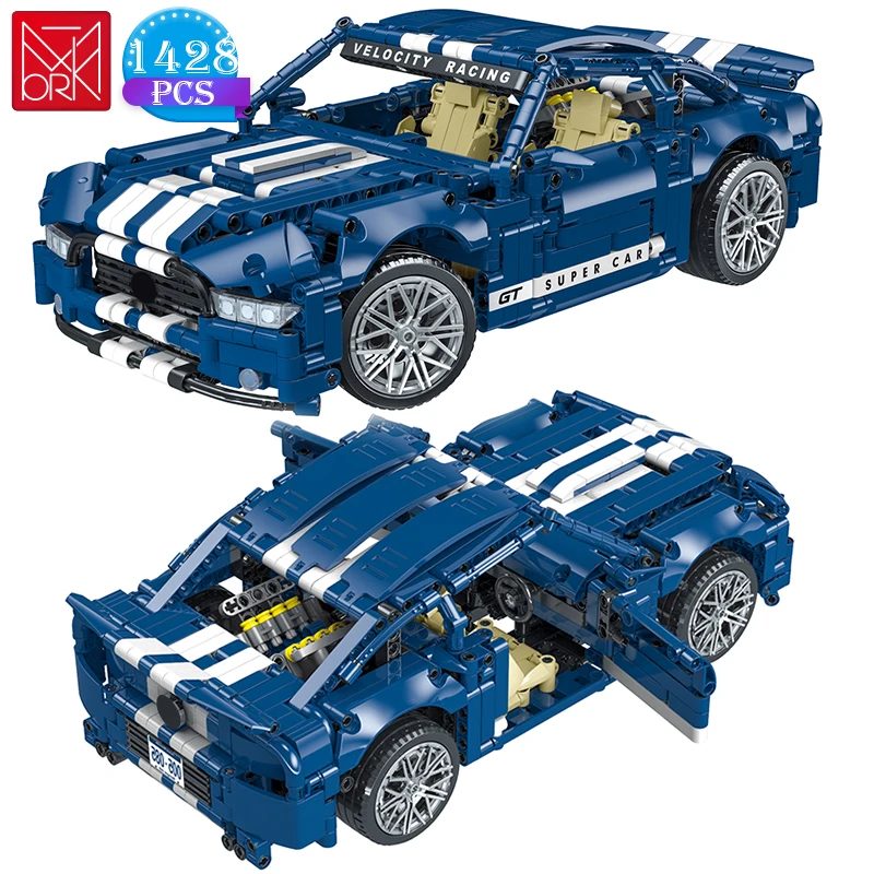 

Technical Expert Speed Racing Vehicle Model Building Blocks Famous Sports Car Bricks Assembly Toys Holiday Gifts for Children