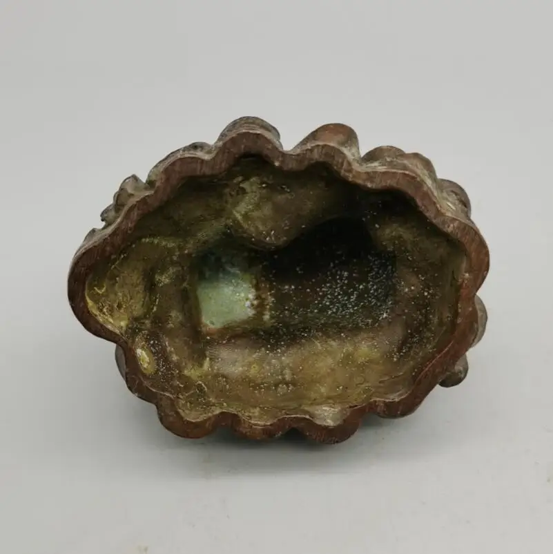 

China archaize brass nine mouse small crafts statue