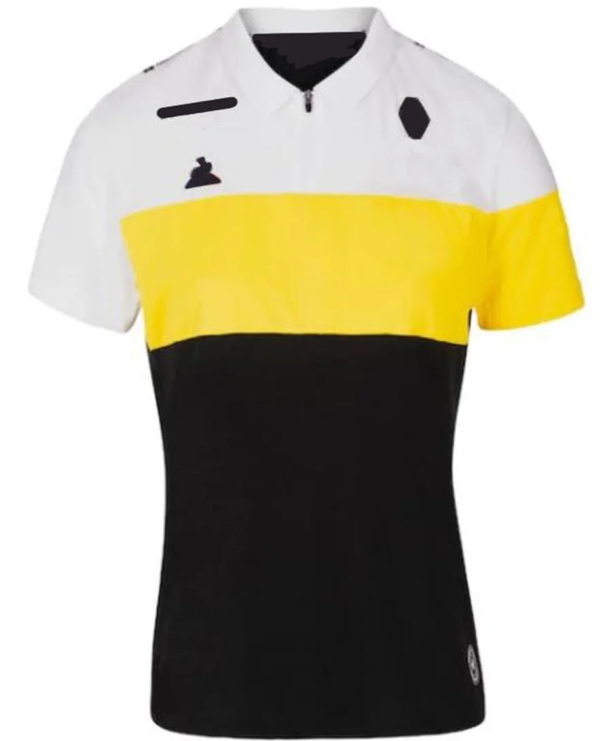 

F1 team short-sleeved T-shirt sports Tee racing suit team uniform polyester quick-drying material customized the same style