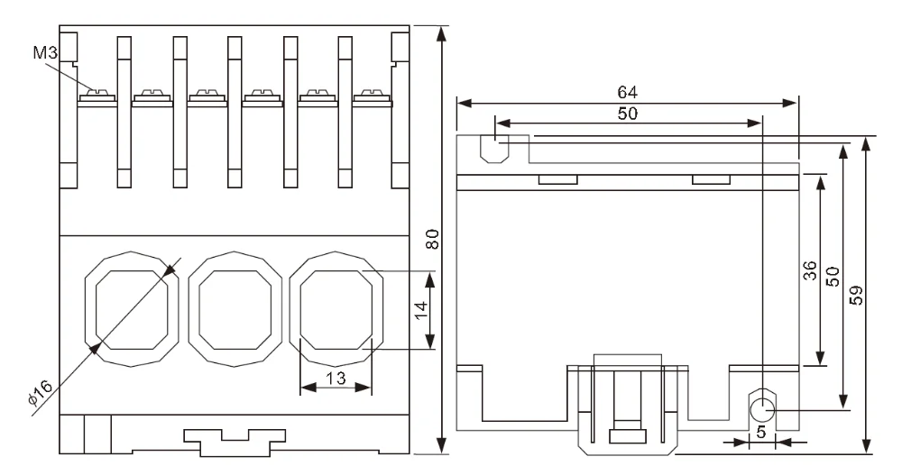 ManHua 5-30A 90 V-260 V PG OPR SS3-30, независимо Регулируемый запуск, задержка, Электронная защита реле перегрузки