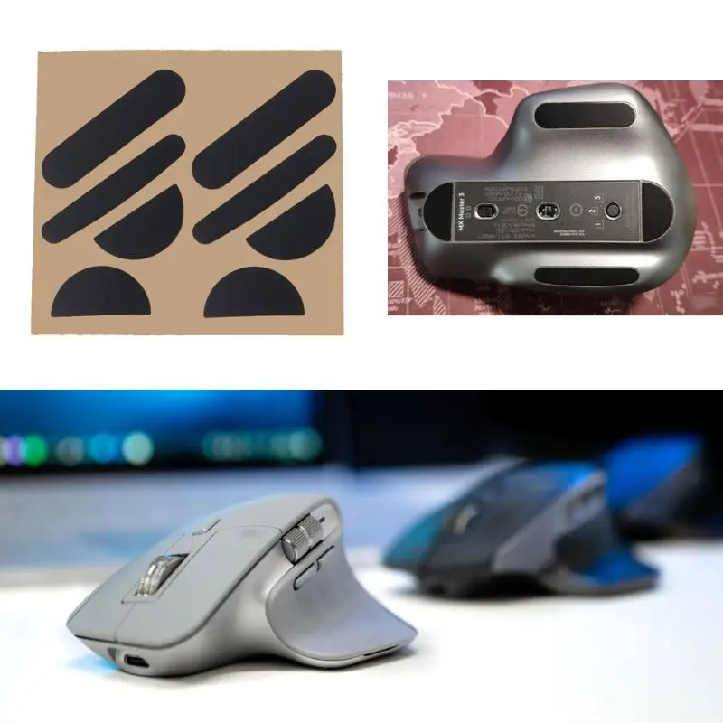 2 набора линейных игр 0 8 мм мышь ножки Мыши коньки для Logitech MX Master 3 мышь|Коврики