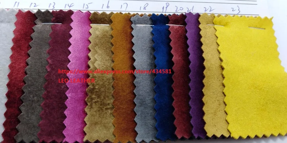 Бархатная Синтетическая кожаная ткань для сделай сам аксессуары изготовления