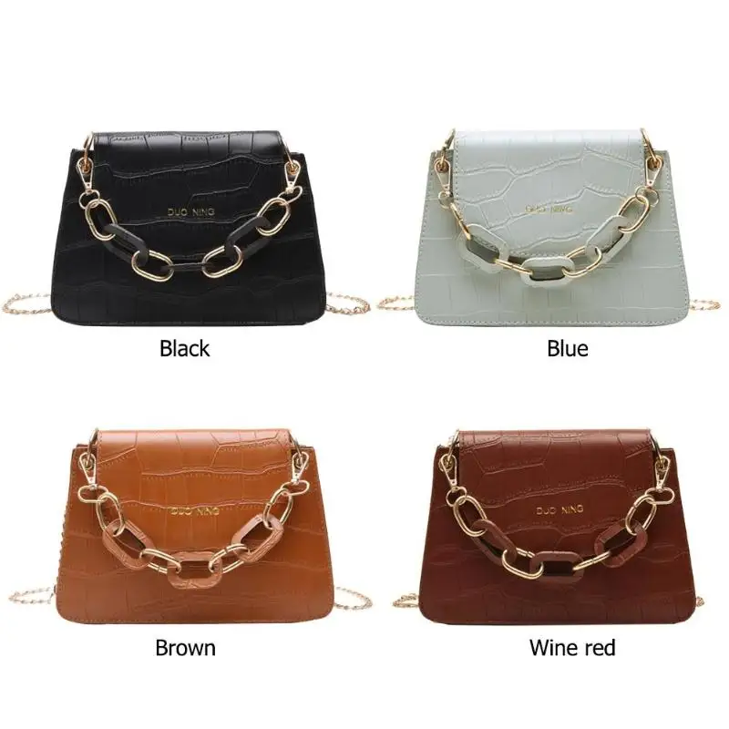 Горячая Распродажа сумки классические нежные текстурные одноцветные на плечо