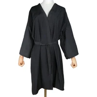 hairdressing salon client gown robes cape hair salon hair cutting smock for spa clients kimono gown peluqueria