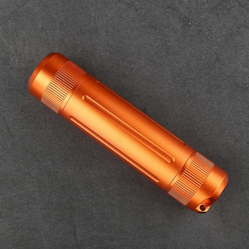 Высококачественная Портативная Алюминиевая черная Водонепроницаемая бутылка