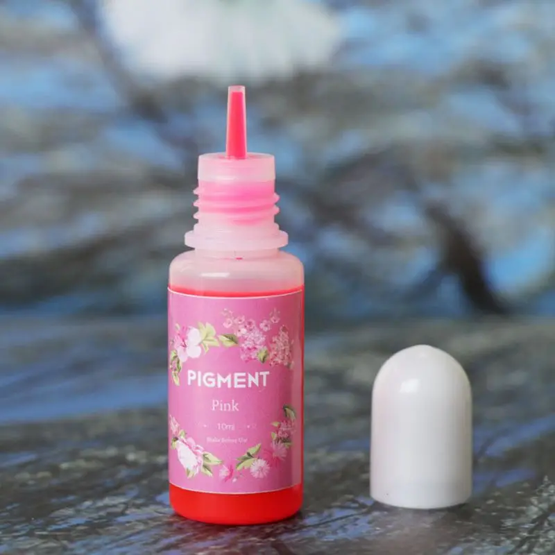 

10 Pcs/set DIY Crafts Handmade Epoxy Pigment Jewelry Making Accessories Oily Dye