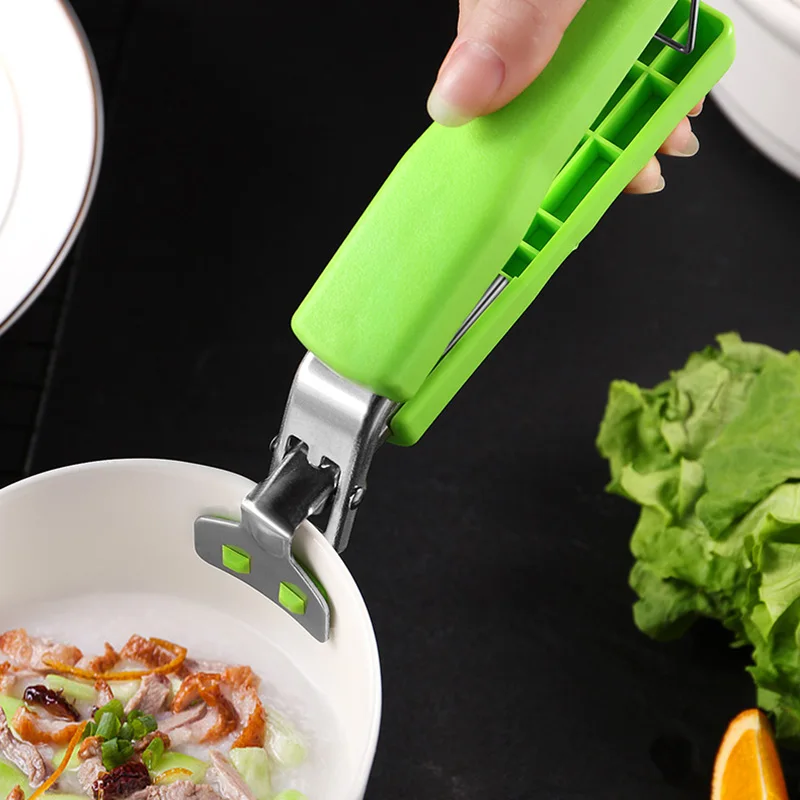 Нержавеющая Сталь Анти-обжигающая чаша зажим блюдо анти-горячий захват