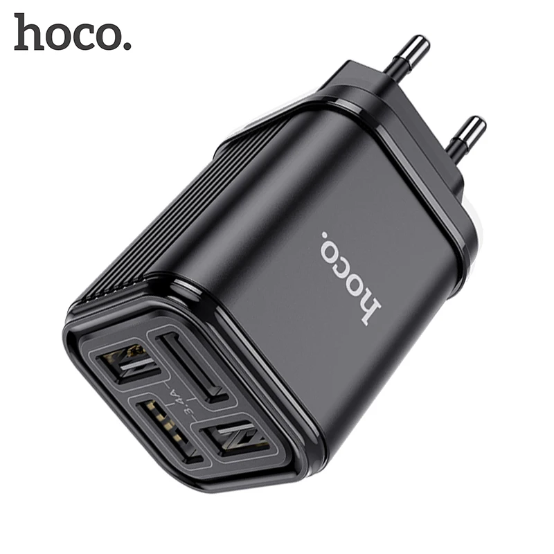 Беспроводное зарядное устройство Hoco Универсальное USB Зарядное 3.4A 4 порта быстрое