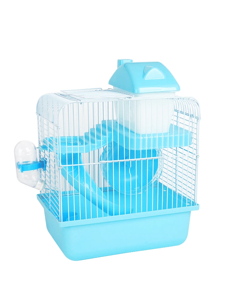 Маленькая клетка для хомяка не вилла товары полный комплект маленького гнезда