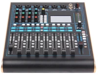 professional audio digital 12 channels mixer for dj speakers audio system sound system