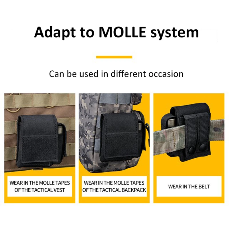 Тактическая Сумка для сигарет с держателем зажигалки сумка MOLLE армейское