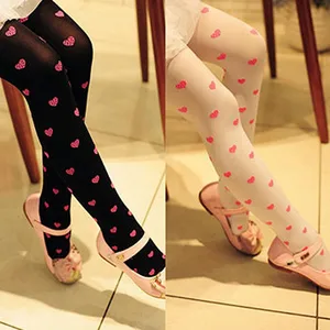 Чулки хлопковые для девочек 3-8 лет, 1 шт.лот