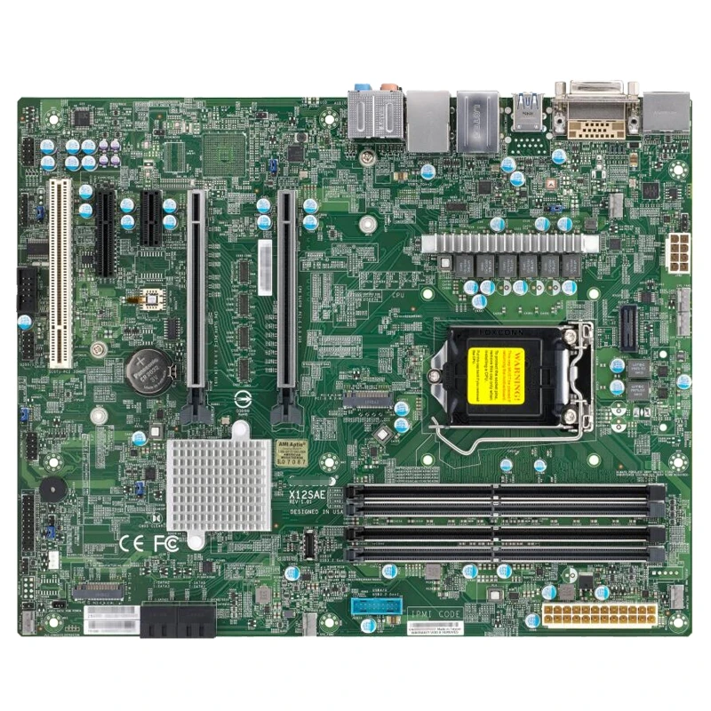 

X12SAE Industrial Package motherboard for Supermicro Workstation 10th generation I9 I7 I5 I3 W-1200 processor W480 chip