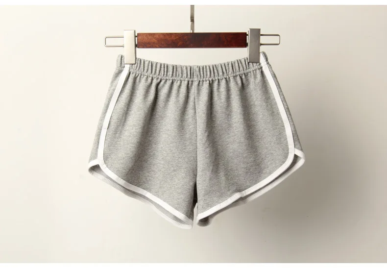 

Sports Shorts Women Summer 2020 New Candy Color Anti Emptied Skinny Shorts Casual Lady Elastic Waist Beach Correndo Short Pants