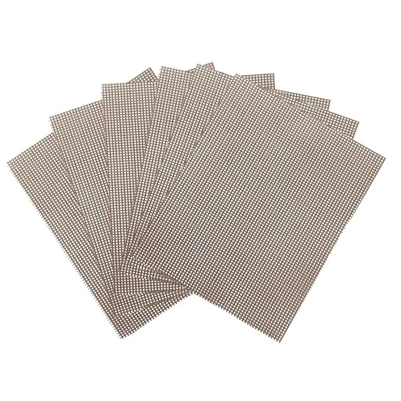 

Новинка-гриль сетки коврик набор из 6 антипригарным барбекю Гриль коврики, сверхмощный многоразовые гриль работает на Газу гранулы древесн...