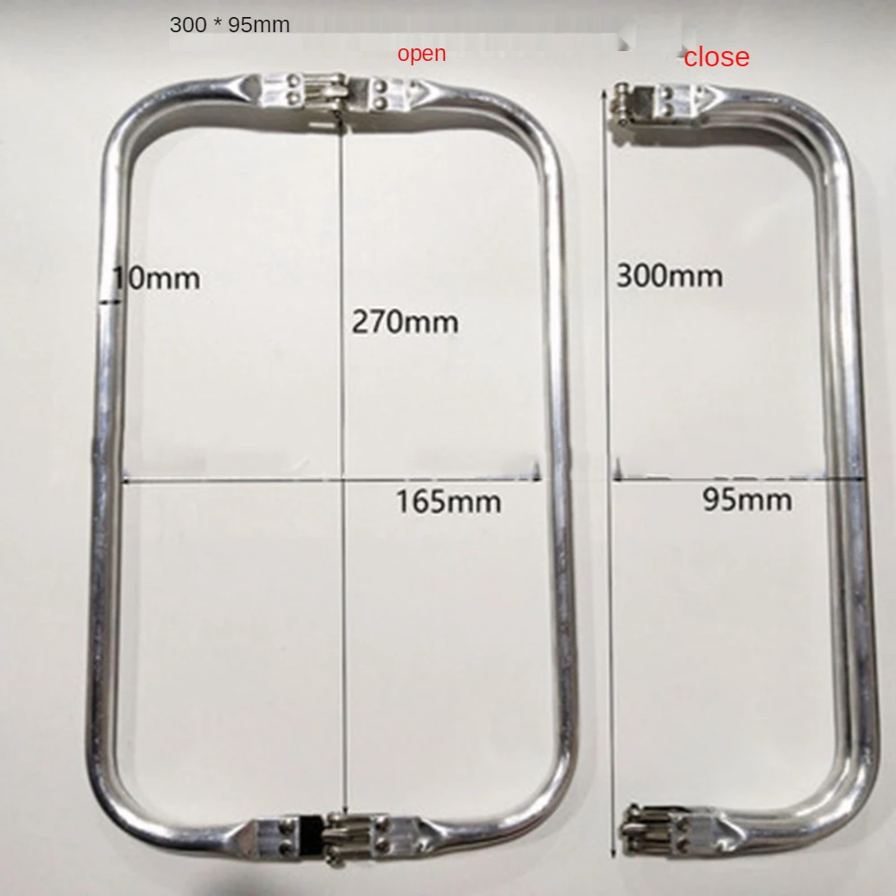 Рамка для сумки кошелек портмоне металлическая фоторамка аксессуары запчасти