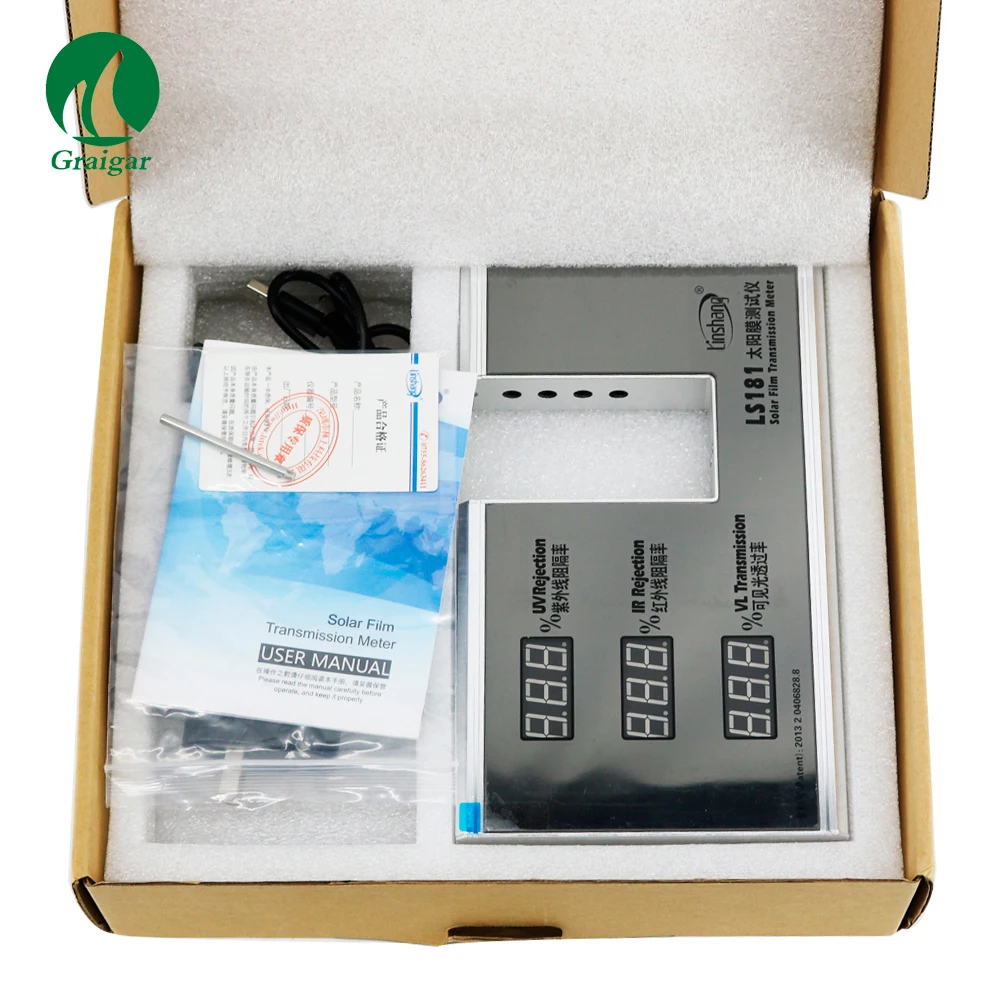 LS181 Solar Film Transmission Meter UV Rejection Tester IR | Инструменты