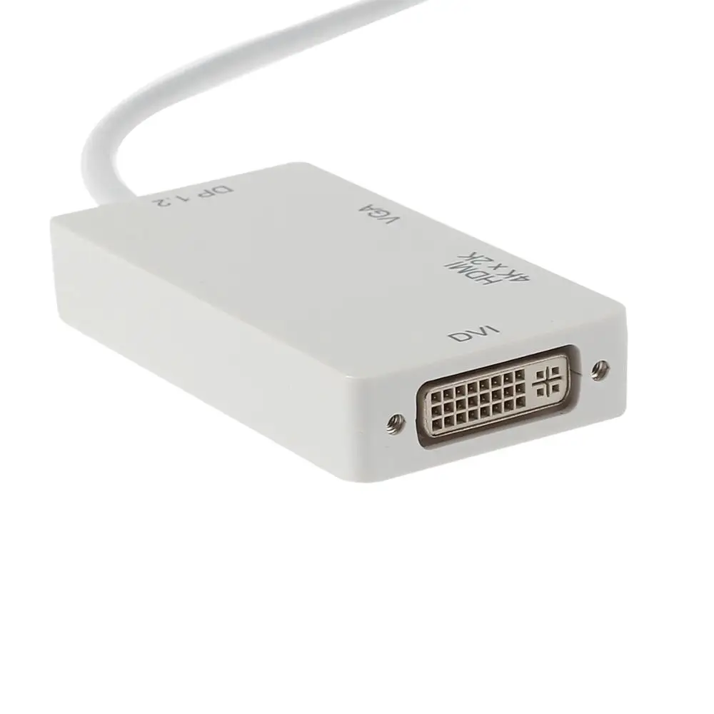 Prozor for Mini Displayport Thunderbolt To HDMI-compatible DVI VGA Cable Adapter DP V1.2 Version 4Kx2K 20 Pin | Электроника
