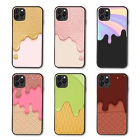 cute and personalized chocolate jam phone case matte transparent for iphone 7 8 11 12 s mini pro x xs xr max plus coque