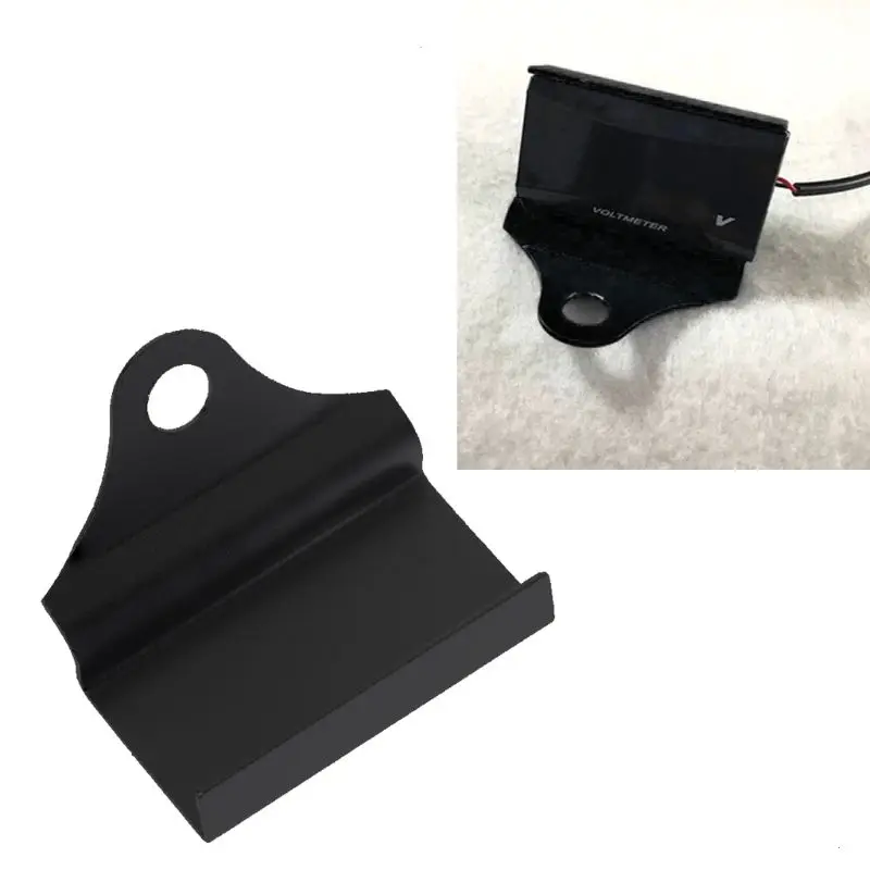 

Universal Motorcycle Mount Bracket For Water Temperature Meter Voltmeter Thermometer Tachometer