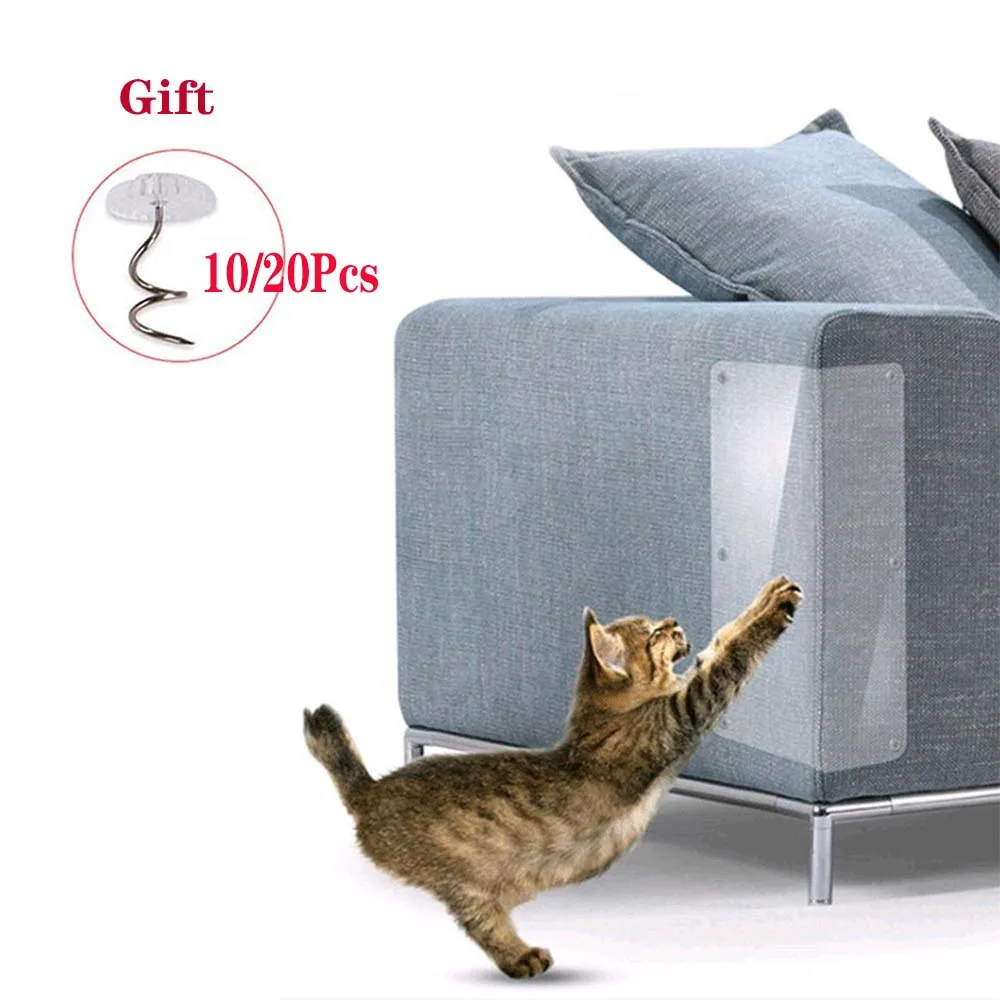 

Кошачья Защита от царапин на кушетке, защитный коврик для мебели, кушетки, кошачье дерево, Когтеточка