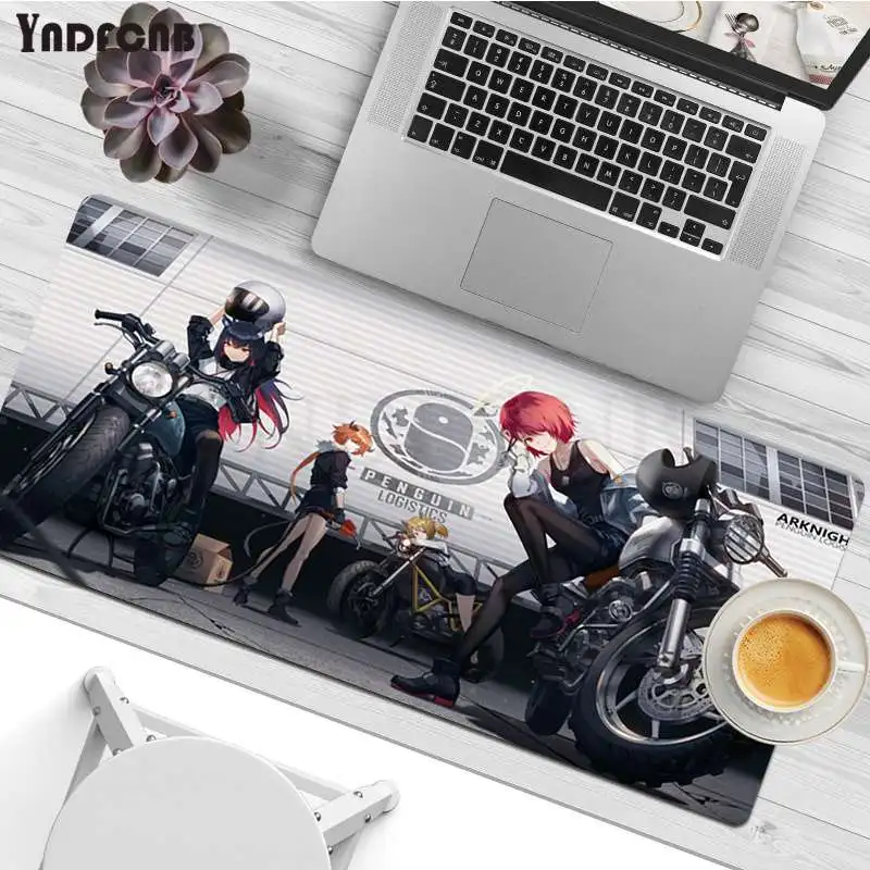 

Game Arknights Top Quality Durable Rubber Mouse Mat Pad Size for Office Long Table Mat Kawaii Desk for Teen Girls for Bedroom