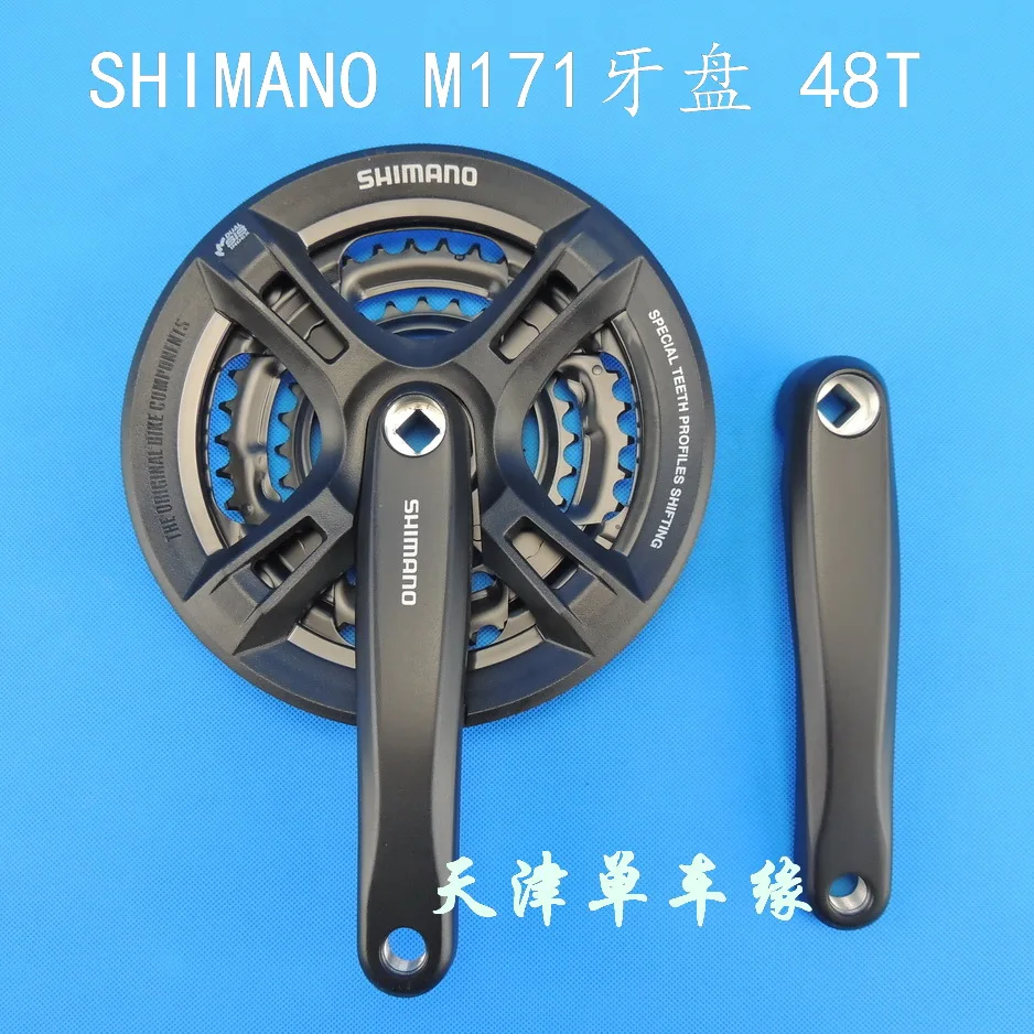 

Звездочка для горного велосипеда SHIMANO M171/TX71, большая звездочка, 42/48 зубьев
