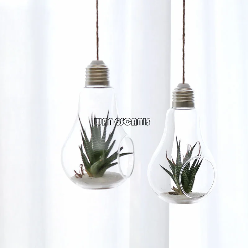 Новая модная подвесная ваза для цветов стеклянный плантатор контейнер