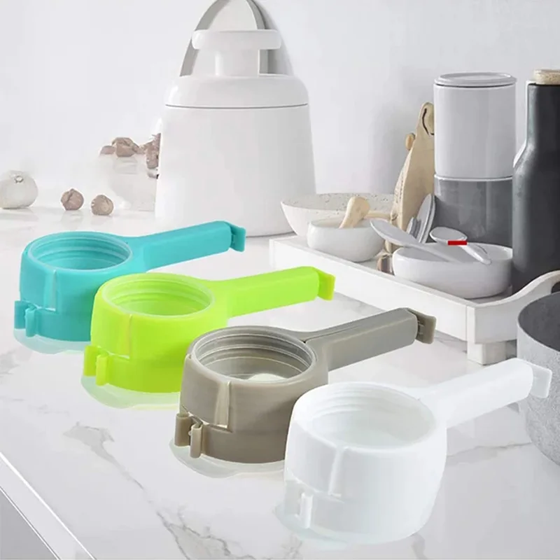

Snack Sealing Clip Fresh Keeping Sealer Clamp Food Storage Bag Clip Plastic Bag Sealer Seal Pour Kitchen Accessories