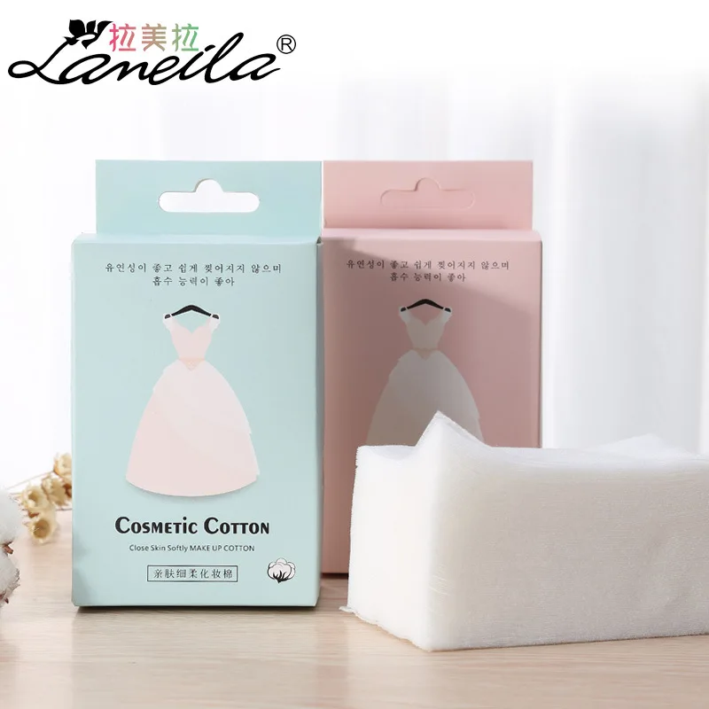 Мягкие салфетки для лица хлопковые удаления ногтей одноразовая мочалка 80 шт. B0101 |