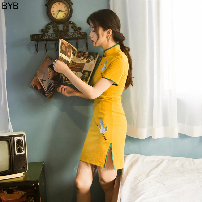 Китайское платье Cheongsam винтажное вечернее вечерние платья традиционный костюм