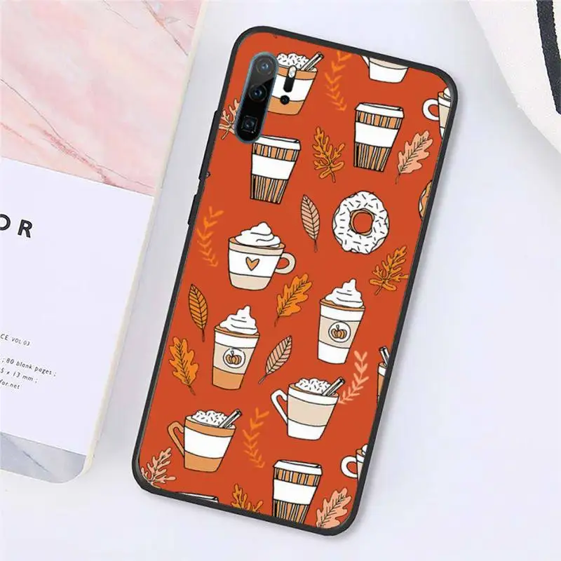 

Fallen leaves Pumpkin happy autumn fall Phone Case For Huawei honor Mate P 10 20 30 40 Pro 10i 9 20 8x Lite Y91C V17 6.38 6.44
