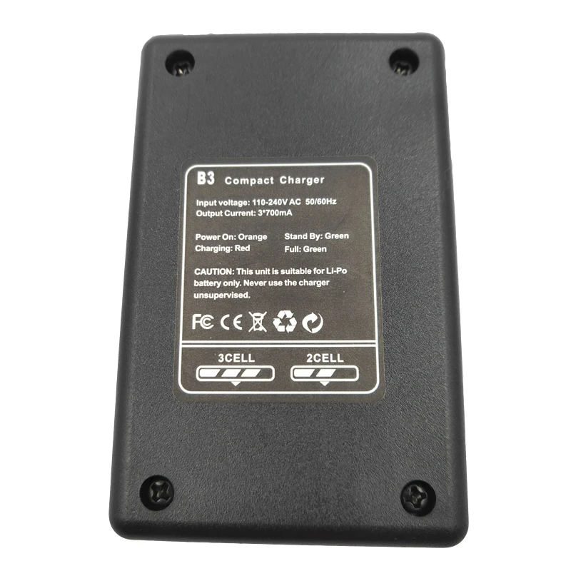 Зарядное устройство для аккумуляторов B3 балансирующее зарядное 7 4 11 1 В 2S 3S 3 А|charger