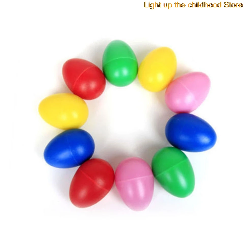 

Colorful eggs baby rattles, shake have music, baby hands shaking toys, bebe music toys Birthday Gift 5Colors