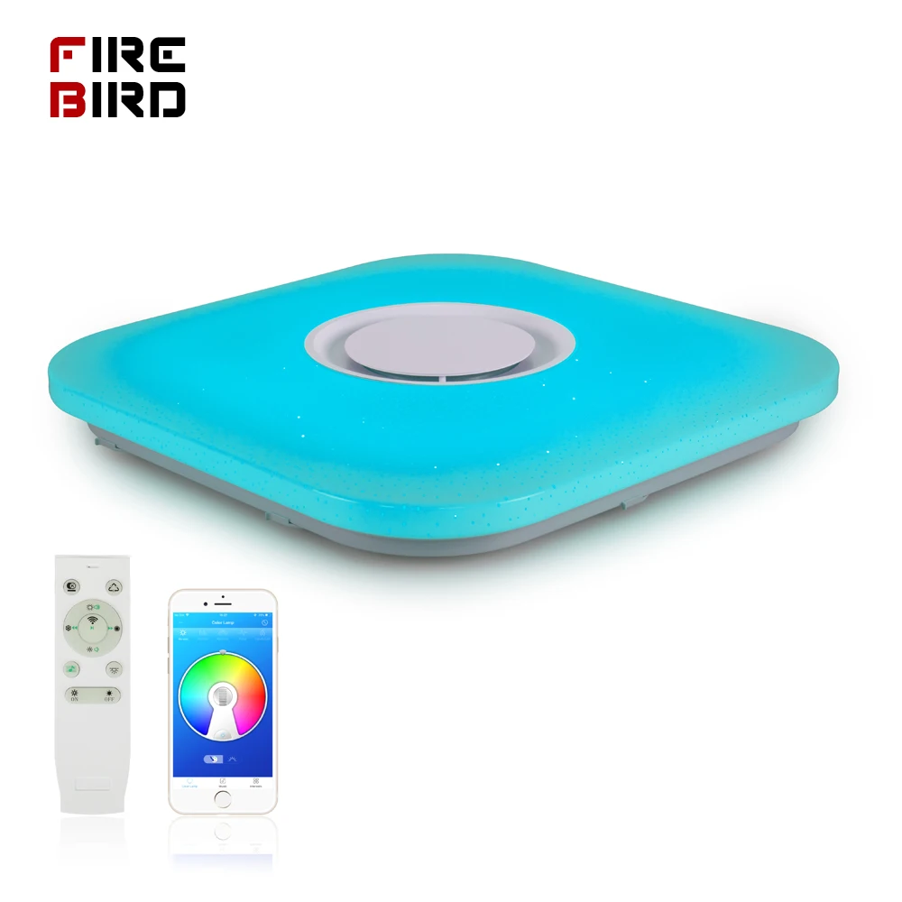 Современные потолочные светильники с управлением через приложение GE 36W 52 Вт RGB