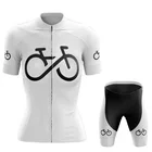 Мужские летние велосипедные комплекты из Джерси, одежда для езды на велосипеде, Женская и Мужская дышащая одежда с коротким рукавом для дорожного велосипеда