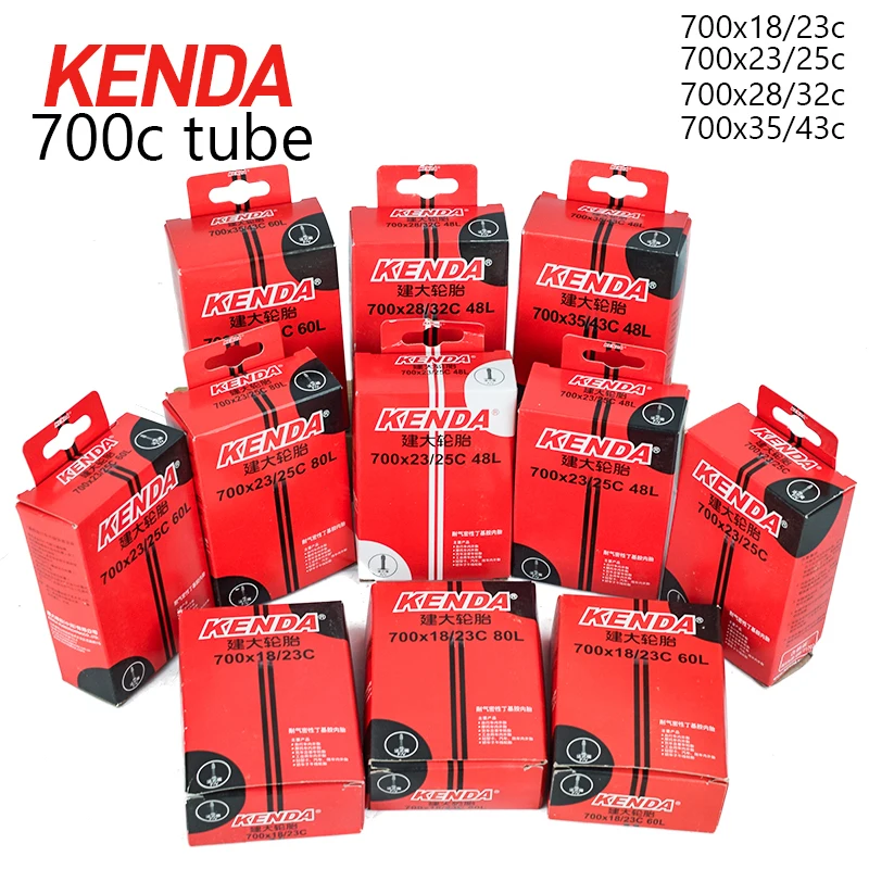 Внутренняя трубка велосипедной шины KENDA 700C 700 * 18 23C 23 25C 28 32C 35 43C Presta FV аксессуары