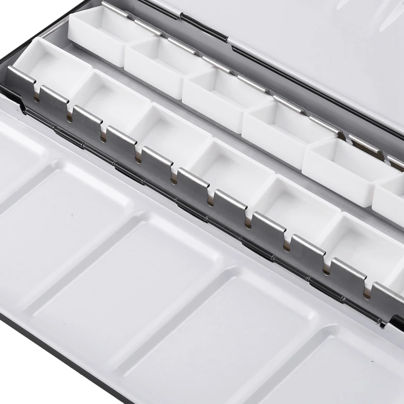 

Full Block Box [Medium Size] with 14 Grids Watercolor Paint Tank Box Palette Palette Painting Storage Tray Palette