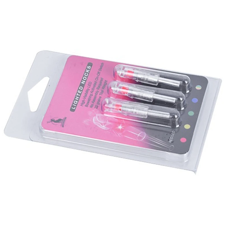 

Hot CUPID Luminous Nock with Wrench LED Inner Diameter for ID 7.6 mm Archery Arrows Accessory Hunting