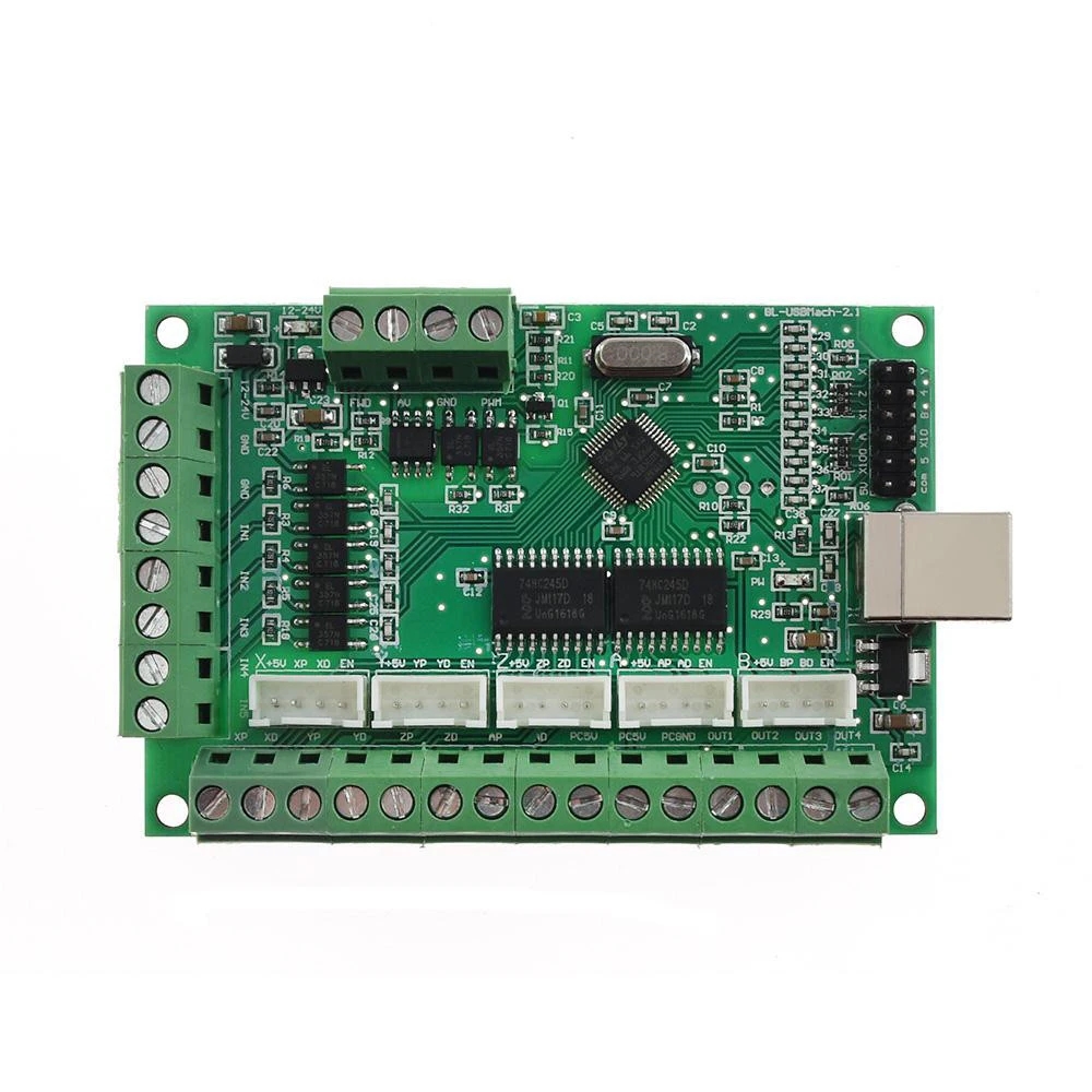 ЧПУ MACH3 100 кГц USB плата для отключения 5 осевой Интерфейс станка драйвер управление