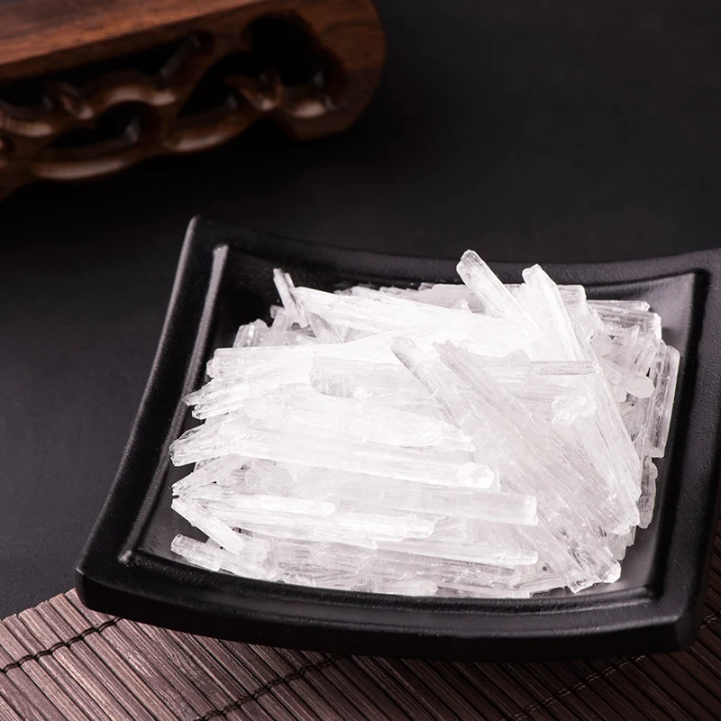 

100g/200g/300g High Quality Mint Ice Menthol DIY Makeup Cosmetic Raw Material with Fragrance edible med