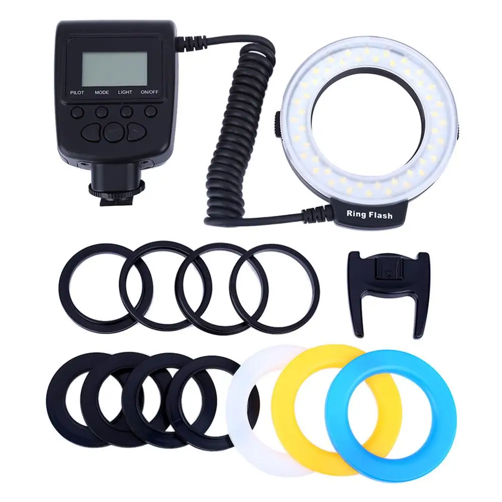 Светодиодный кольцевой фонарь для фотосъемки фонарик заполняющая лампа