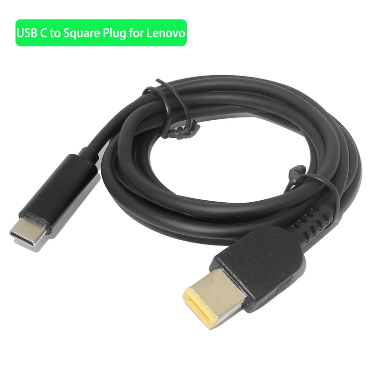 

Type C Cable Usb 3.1 Fast Charging Cable Cord Dc Plug Adapter Converter for Lenovo Thinkpad E470 T440 Yoga 13 G400 G500